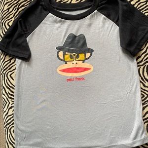 Paul Frank M Pajama Top Monkey Fedora graphic sleep ter